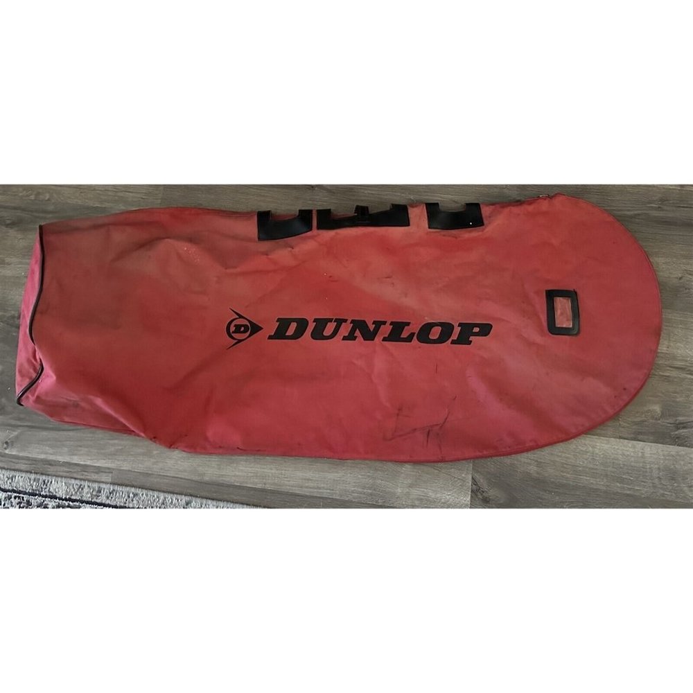Red Dunlop Golf Club Bag Soft Travel Case